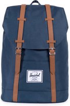 Retreat - Navy/Tan Synthetic Leather
