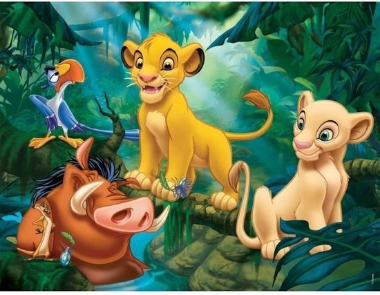 Afbeelding van het spel THE KING LION Puzzel Simba & Co 30 stks - Disney