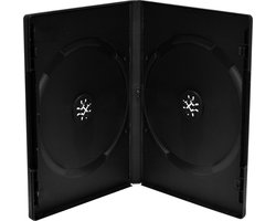 DVD doosje MediaRange 50pcs Double black bulk