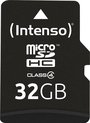 Intenso Micro SDHC 32GB 32GB Micro SDHC Klasse 4 flashgeheugen