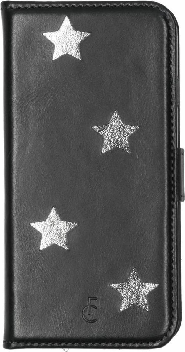 Fabienne Chapot Reversed Star Booktype iPhone SE (2020) / 8 / 7 / 6(s)  hoesje - Zwart | bol.com
