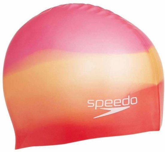 Speedo Multi Coloured Badmuts - Unisex - roze/oranje | bol.com