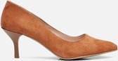 Giulia Pumps cognac - Maat 39