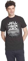 Supernatural Heren Tshirt -S- To Hell Zwart