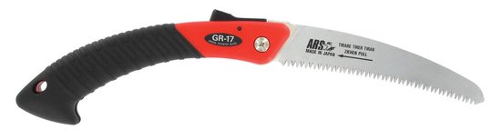 ARSGR-17 Snoeizaag gebogen inklapbaar - 38 cm rood/zwart van ARS — afbeelding 2