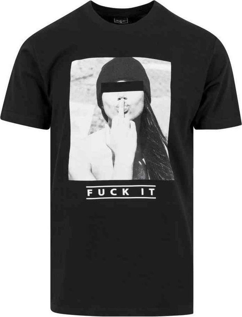 Mister Tee F#?KIT Heren T-shirt XS Zwart