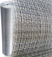 Muizengaas 6x6mm 0,8mm 100cm x 25m Verzinkt