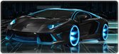 Muismat xxl gaming sportauto 90 x 40 cm - Sleevy - mousepad - Collectie 100+ designs