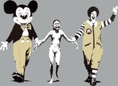 BANKSY Napalm Girl Canvas Print