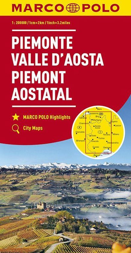 Marco Polo Piëmonte-Aostadal 1 - cover