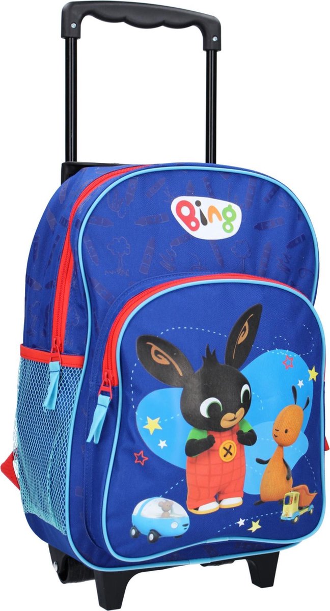 Bing It's Playtime Rugzaktrolley - 17,0 l - Blauw