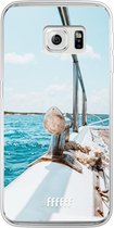 Samsung Galaxy S6 Edge Hoesje Transparant TPU Case - Sailing #ffffff