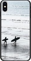 iPhone Xs Max Hoesje TPU Case - Surfing #ffffff