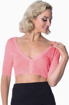 Dancing Days Cardigan -4XL- BOBBY BASICS Roze