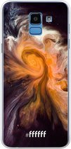Samsung Galaxy J6 (2018) Hoesje Transparant TPU Case - Crazy Space #ffffff
