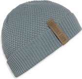 Knit Factory Jazz Gebreide Muts Heren & Dames - Beanie hat - Stone Green - Warme groene Wintermuts - Unisex - One Size