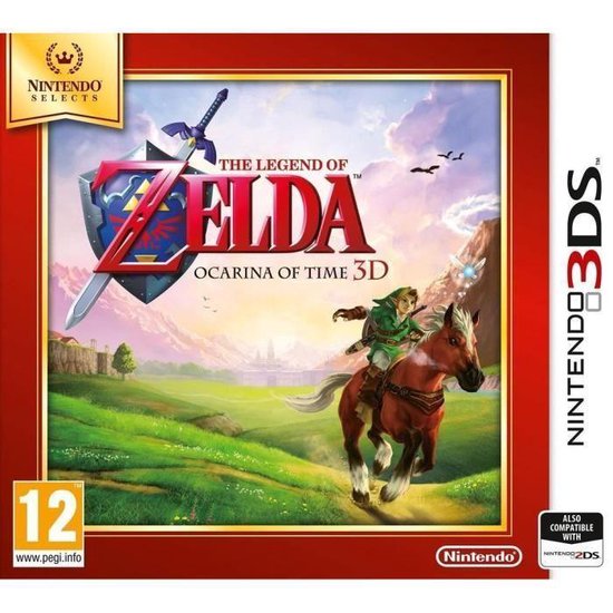 Nintendo The Legend of Zelda: Ocarina of Time 3D, 3DS Standaard Frans Nintendo 3DS - Nintendo