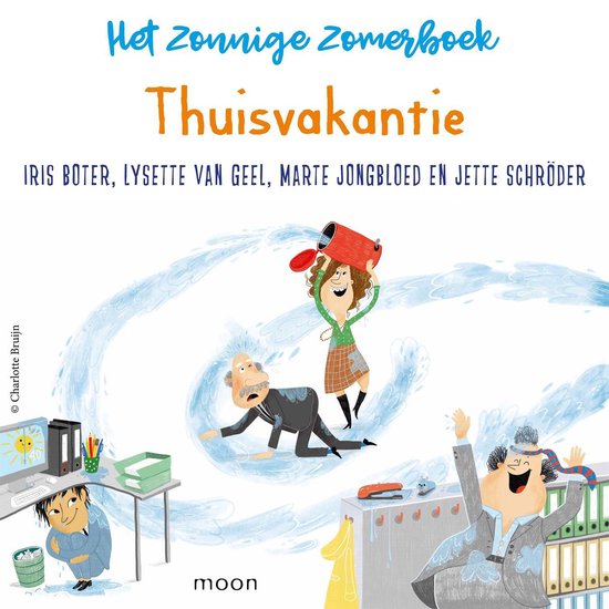 Het zonnige zomerboek – Thuisvakantie - cover