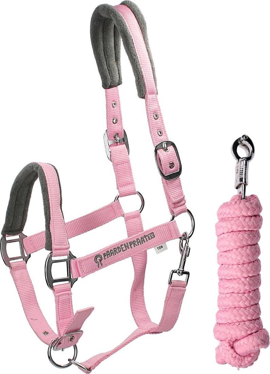 Paardenpraattv Halsterset Paardenpraat By Ej Vito - Light Pink - pony