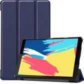 Smart Tri-Fold Case voor Lenovo Tab M8 FHD - blauw