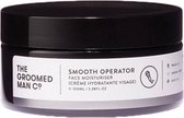 The Groomed Man Co. Smooth Operator Face Moisturizer - Diep Hydraterend met Matte Finish – 100ML
