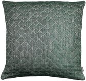 Sierkussen - Klasse €. Voor: - Groen - 50 Cm X 50 Cm