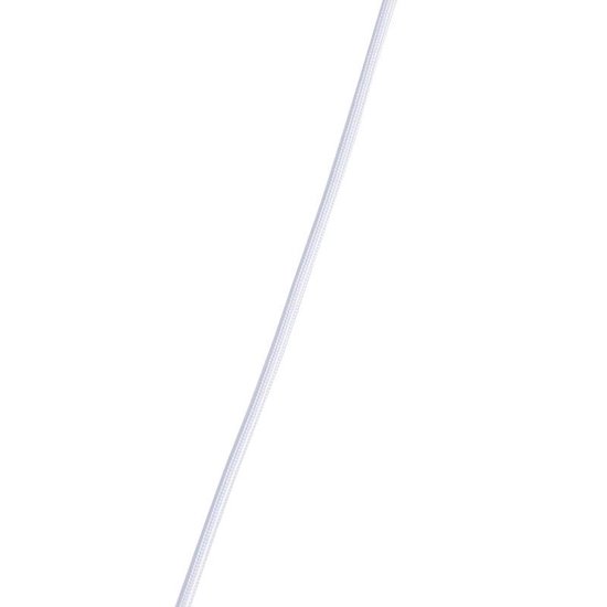 QAZQA corda - Moderne Hanglamp - 1 lichts - Ø 350 mm - Wit - Woonkamer | Slaapkamer - QAZQA