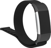 Shop4 - Fitbit Charge 2 Bandje - Nylon Zwart