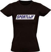 Sportlijf dames t-shirt | cadeau | grappig | funny | maat XL