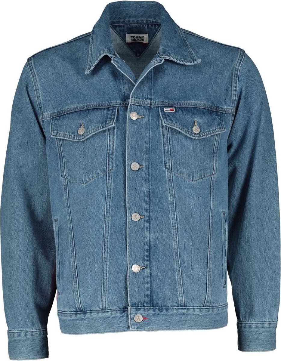 Tommy Jeans Jack - Modern Fit - Blauw - L | bol.com