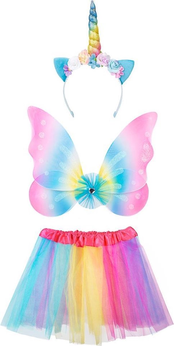 Boland Verkleedkostuum Eenhoornfee Meisjes Polyester One-size