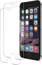 2x Screenprotector Tempered Glass Glazen Gehard Screen Protector 2.5D 9H (0.3mm) - Geschikt Voor: iPhone 6 / 6S