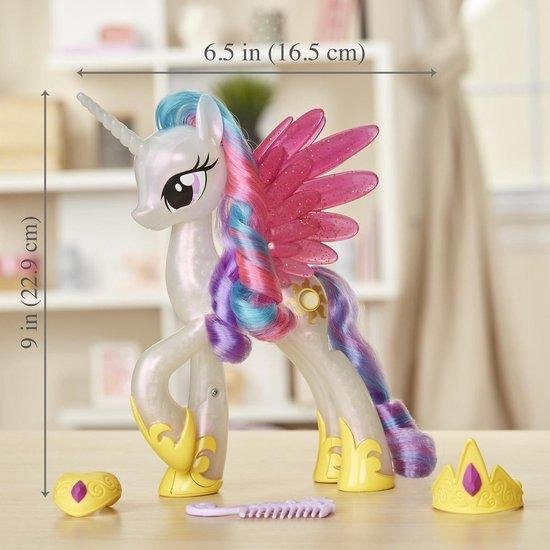 My Little Pony Deluxe Princess - Speelfiguur - 23 cm Celestia druk op... |