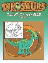 Dinosaurs Color By Number For Kids