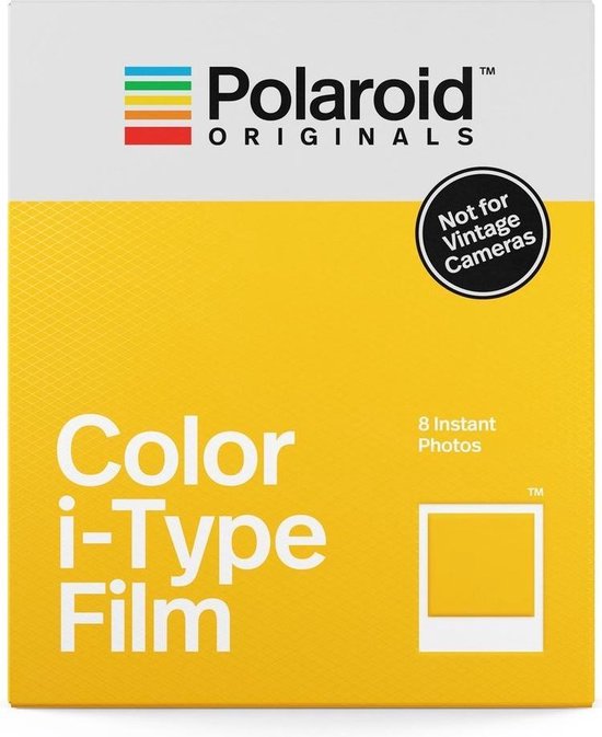 Polaroid Color i-Type Film - 1x8 stuks