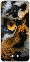 Samsung Galaxy A6 Plus (2018) Hoesje Transparant TPU Case - Tiger #ffffff