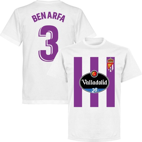Real Valladolid Ben Arfa 3 Team T-Shirt - Wit - 5XL