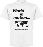 World In Motion T-shirt - Wit - L