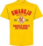 Gwangju FC Established T-shirt - Geel - 3XL
