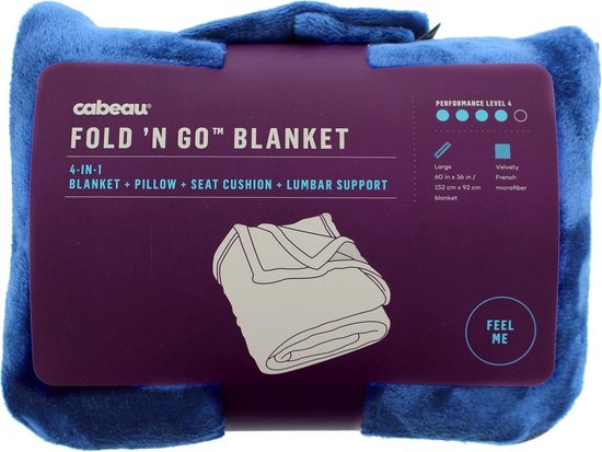 Cabeau Fold N' Go Travel Blanket