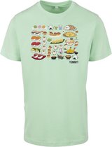 Urban Classics Dames Tshirt -XS- Pick A Sushi Groen