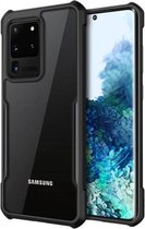 Samsung Galaxy S20 Ultra Bumper case - zwart + glazen screen protector