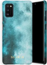 Selencia Maya Fashion Backcover Samsung Galaxy A41 hoesje - Air Blue