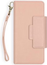 Selencia Surya 2-in-1 Uitneembare Vegan Lederen Bookcase iPhone Xr hoesje - Roze