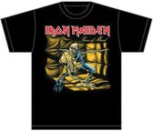 Iron Maiden - Piece Of Mind Heren T-shirt - S - Zwart