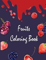 Fruits Coloring Book