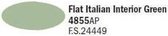 Italeri - Flat Italian Interior Green (Ita4855ap) - modelbouwsets, hobbybouwspeelgoed voor kinderen, modelverf en accessoires