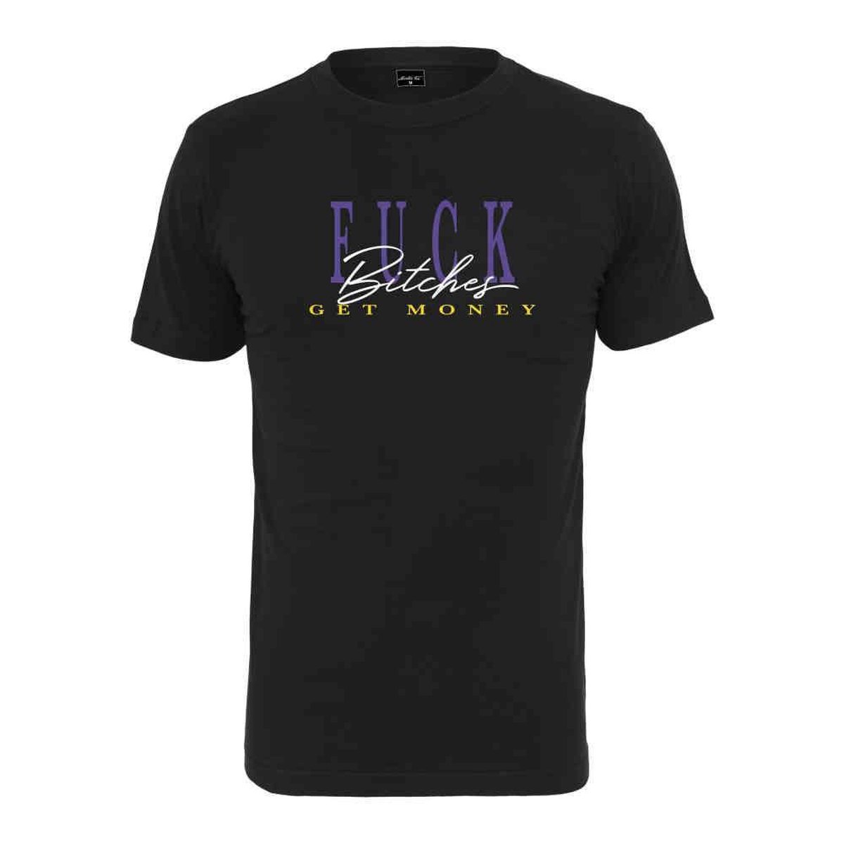 Urban Classics Heren Tshirt -S- FB Get Money Zwart
