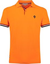 Heren Polo Matchplay - Licht Fluor Oranje