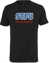 Urban Classics Heren Tshirt -S- STFU Zwart